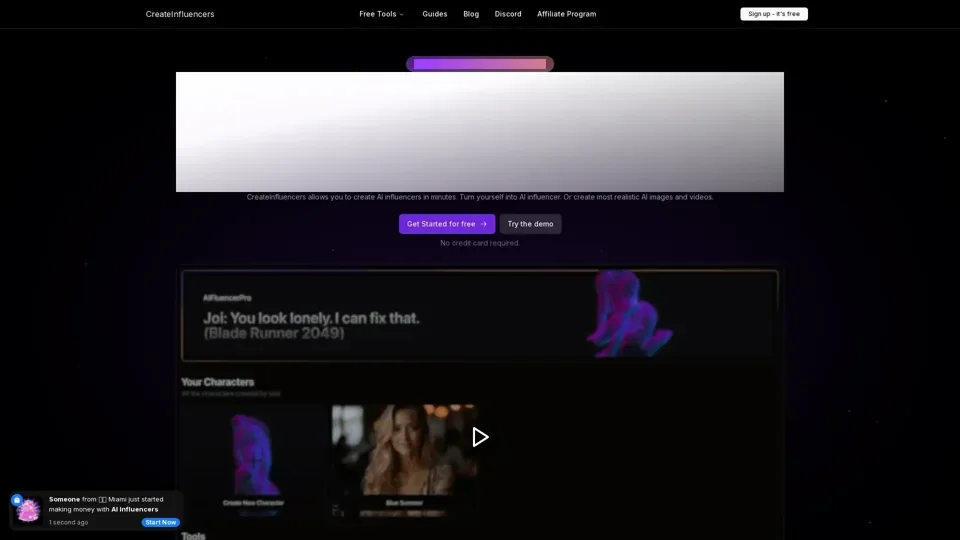 Create Influencers: Create & Make Money With AI Influencers