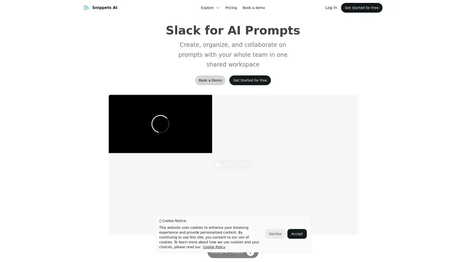 Snippets AI - Slack for AI Prompts
