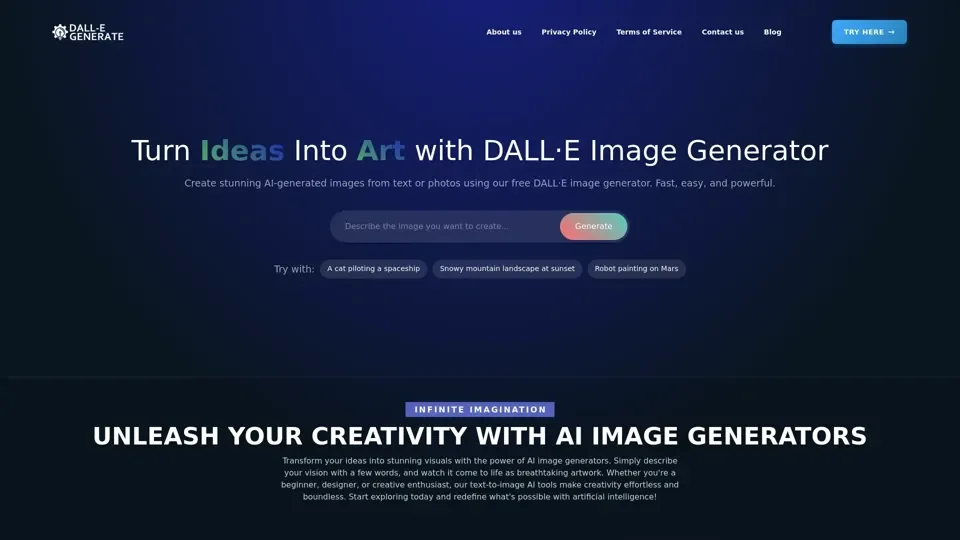 DALL·E Image Generator – Free DALL·E Image-to-Image Tool