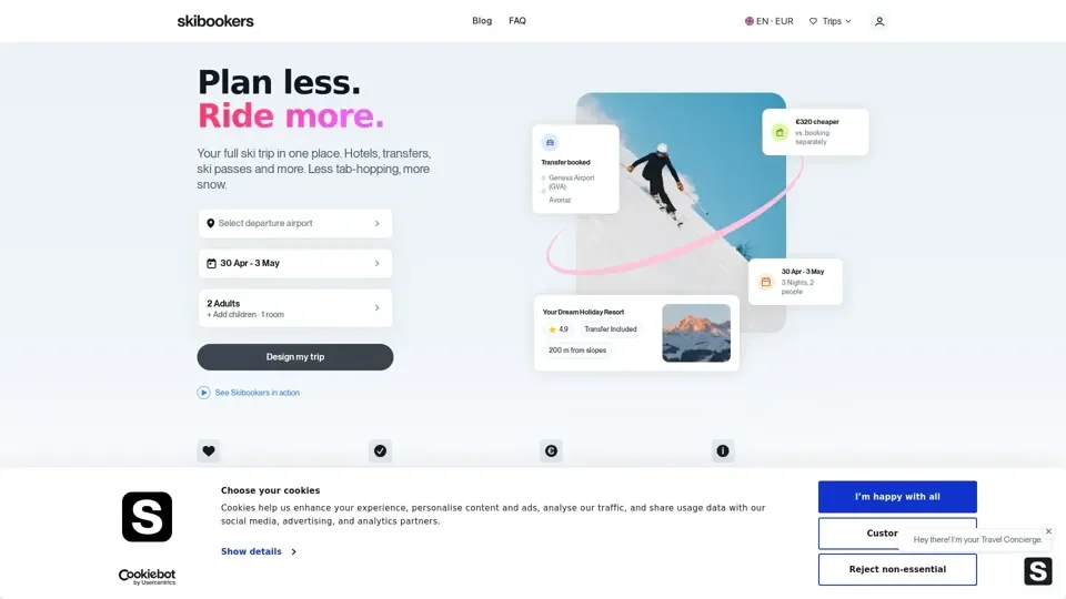Skibookers — Your Personalized Ski Trip | Skibookers