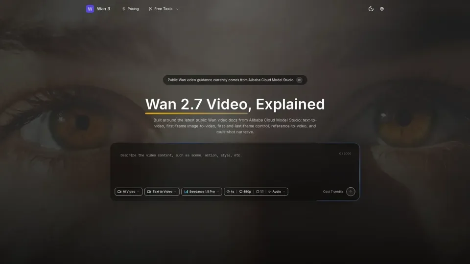 Wan 2.7 Video Guide | Wan 3
