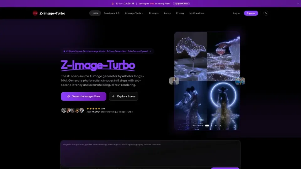 Z-Image-Turbo: #1 Fast Open Source AI Image Generator