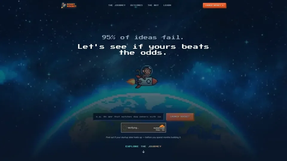 Roast Rocket — AI Startup Validator